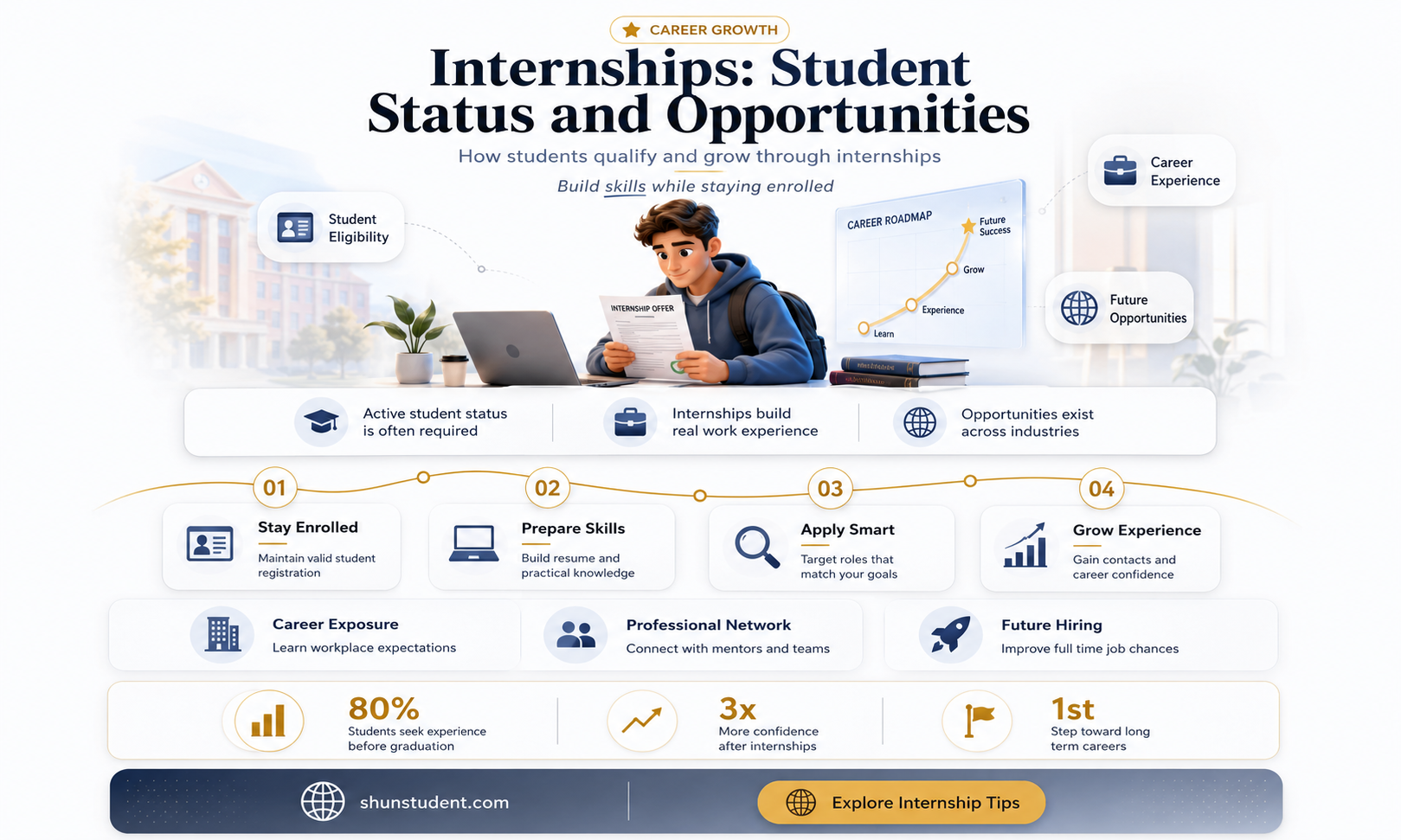 can a non student be an intern