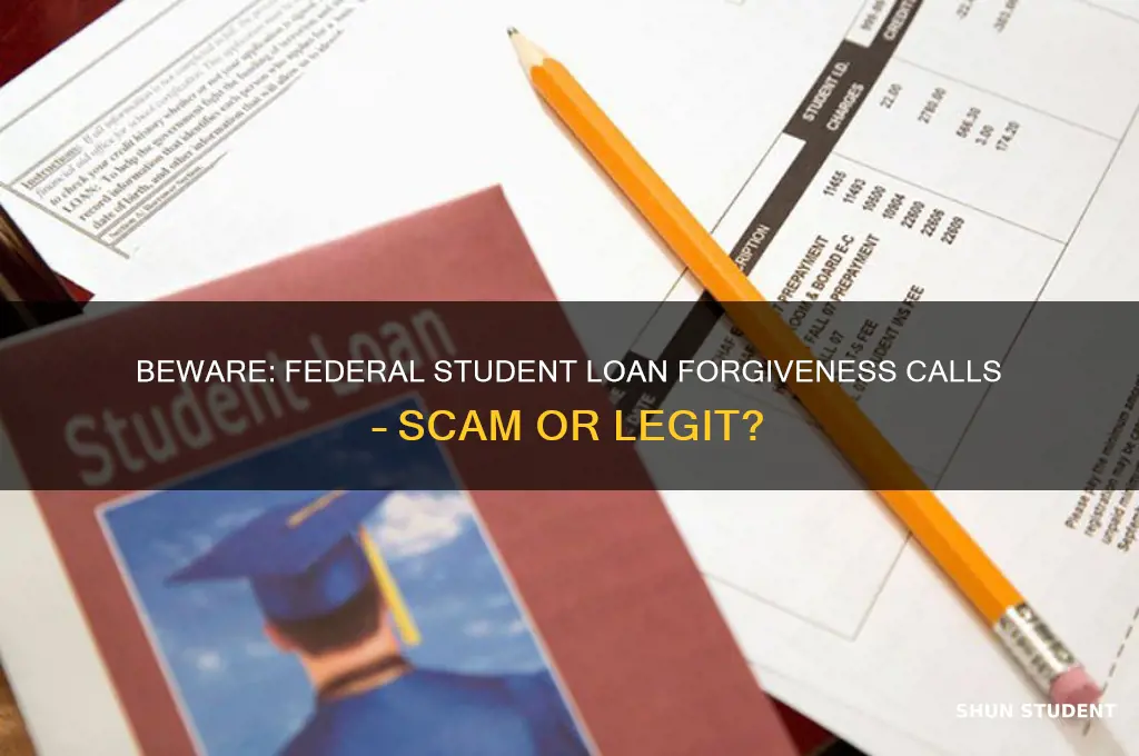 is a federal student loan forgiveness calls a frauud