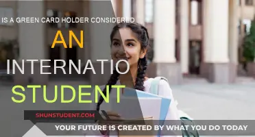 Green Card Holders: International Students or Not?