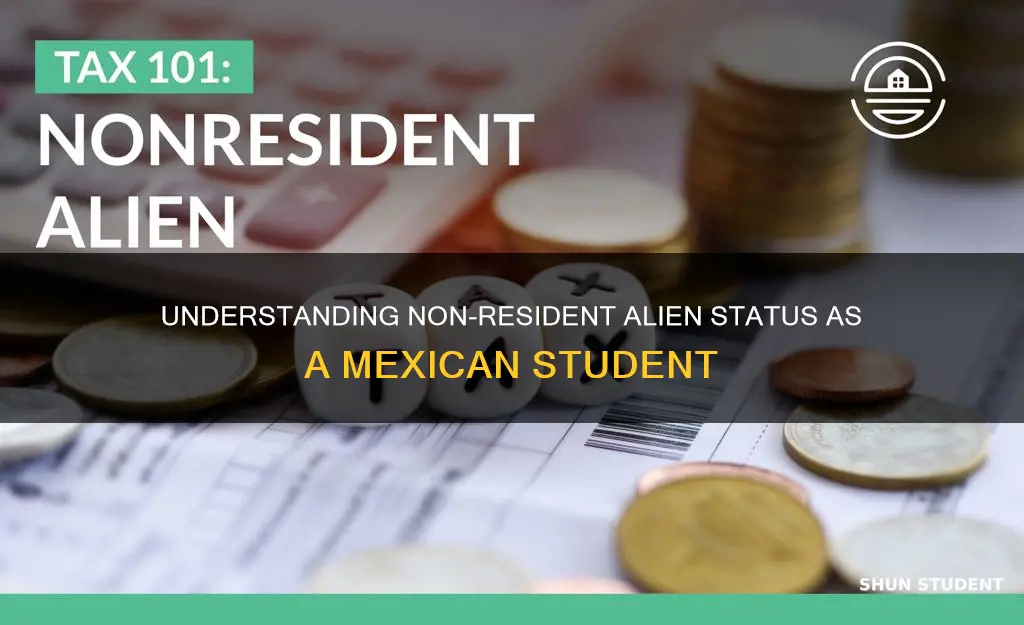 is a mexican international student a non resident alien