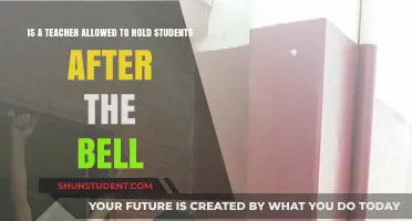 Can Teachers Hold Students After the Bell? Legal and Ethical Insights