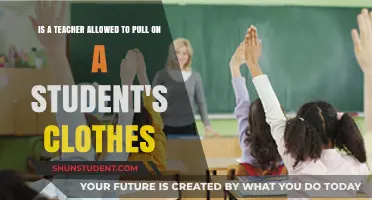 Teacher Boundaries: Is Pulling a Student's Clothes Ever Acceptable?
