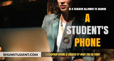 Can Teachers Legally Search Students' Phones? Privacy vs. School Policy