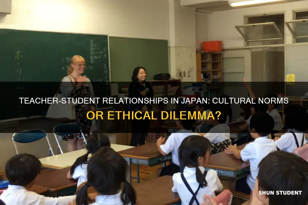 is a teacher dating a student normal in japan