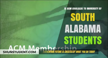 ACM Benefits for University of South Alabama Students