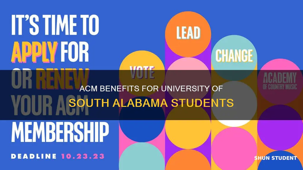 is acm availalbe to university of south alabama students