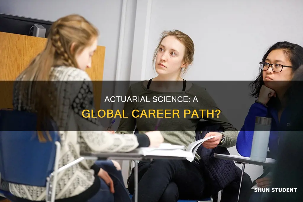 is acturaial science degree good for an international students