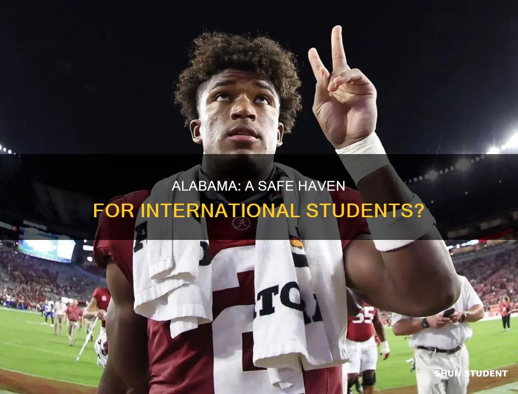 is alabama safe for international students