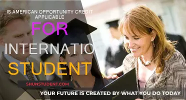 American Opportunity Credit: Available for International Students?