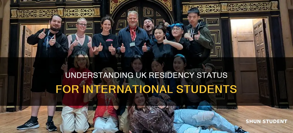 is an international student a uk resident