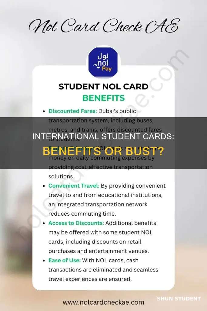 is an international student card worth it