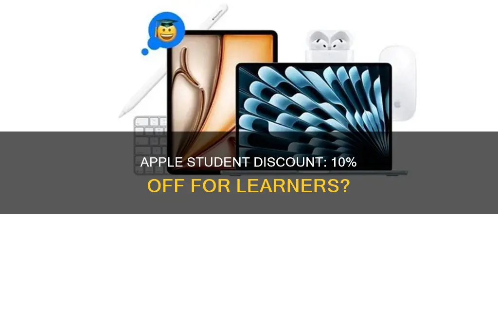 is apple give 10 discount for students