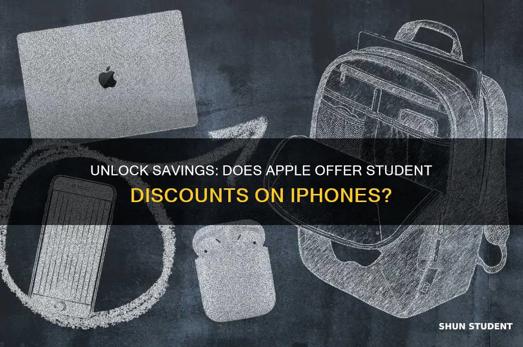 is apple student discount available on iphone