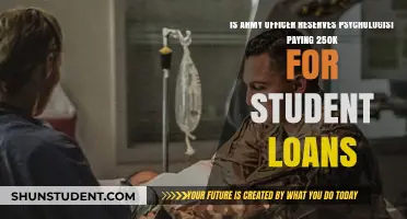 Army Officer Reserves Psychologist: $250K Student Loan Repayment?