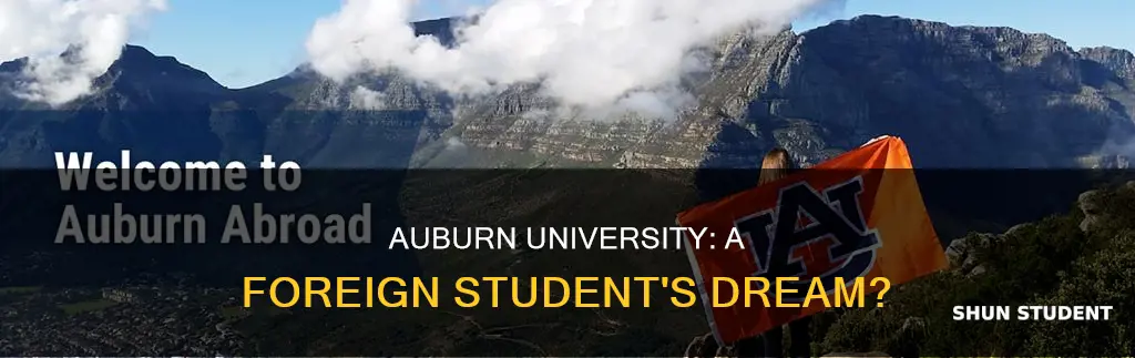 is auburn university good for foreign students