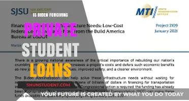 Biden's Student Loan Forgiveness: What It Means for Private Borrowers