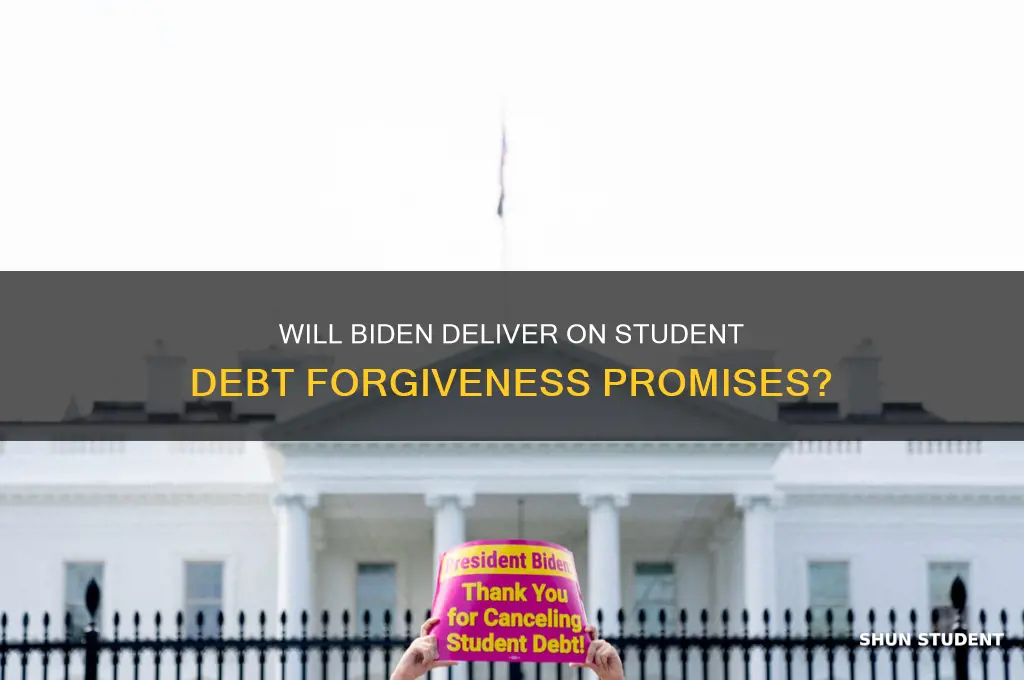 is biden going to pay off student debt