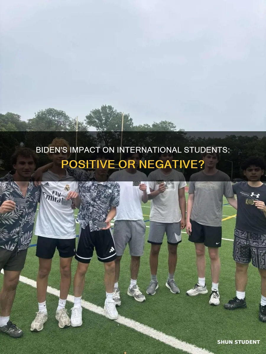 is biden good for international students