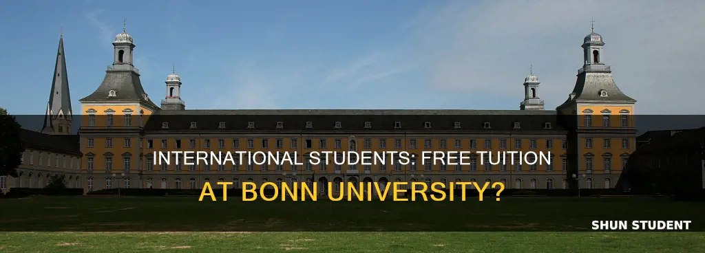 is bonn university free for international students