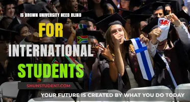 Brown University: Need-Blind for International Students?