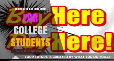 Buy Here Pay Here: A Smart Choice for College Students?