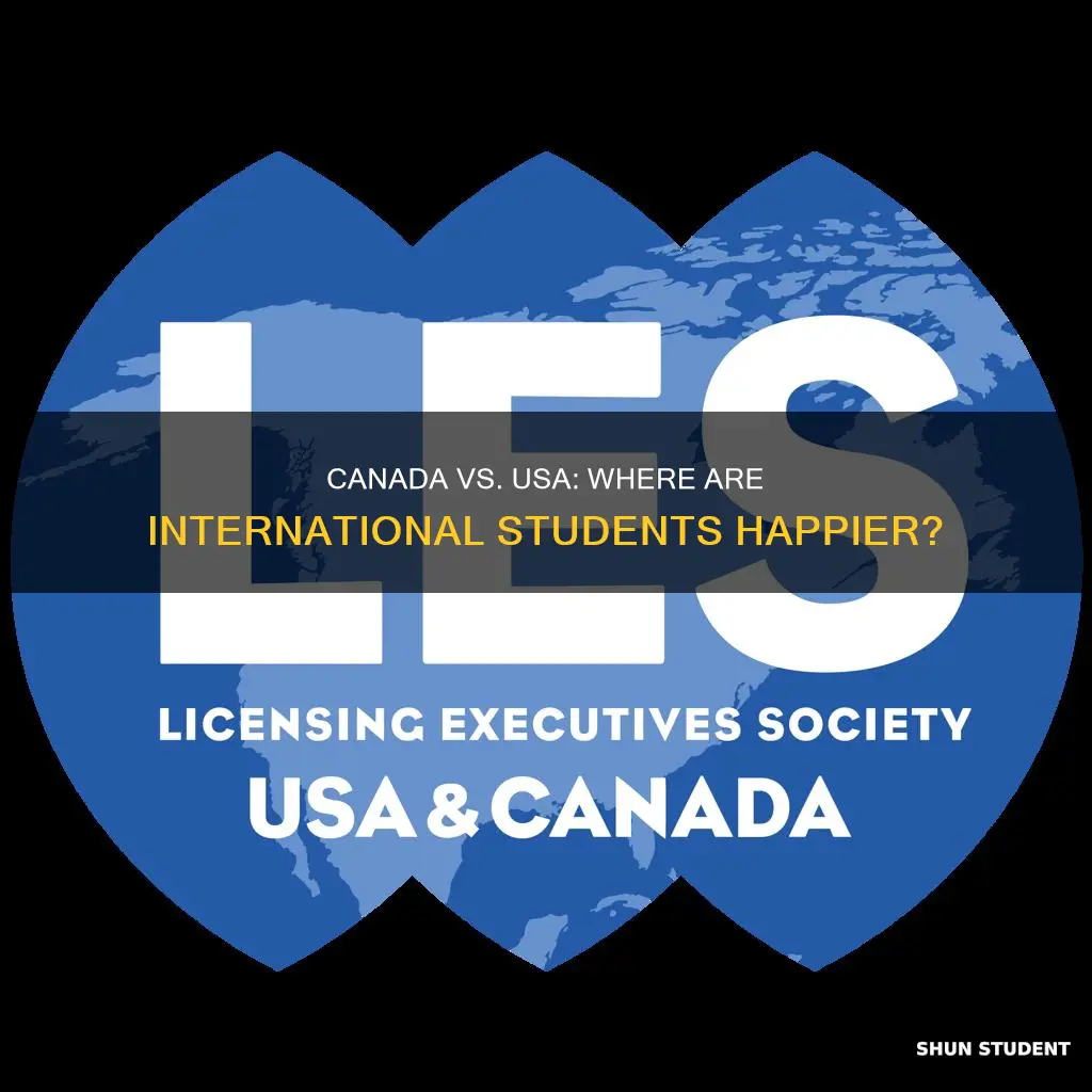 is canada better than america for international students