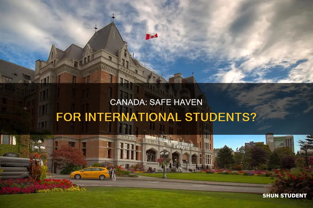 is canada safe for international students