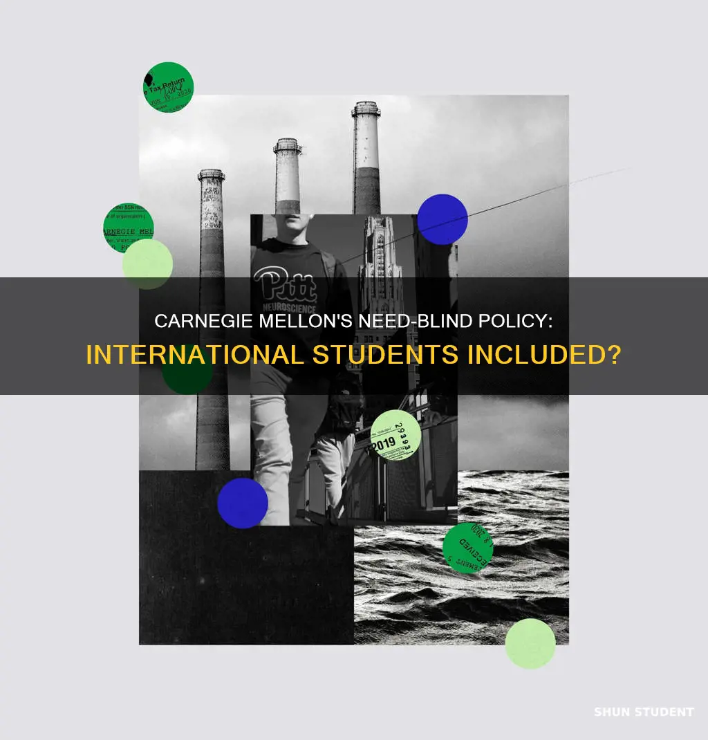 is carnegie mellon need blind for international students