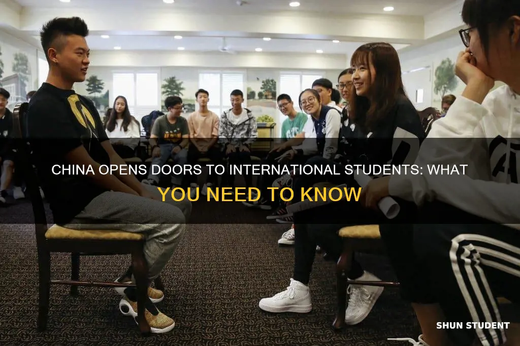 is china open for international students