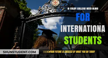 Colby College: Need-Blind for International Students?