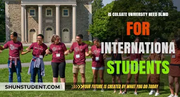 Colgate University: Need-Blind for International Students?