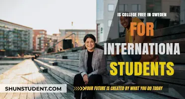 College in Sweden: Free for International Students?
