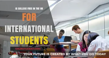 International Students: Is College Free in the UK?