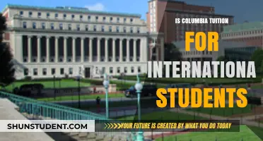 Tuition Fees for International Students at Columbia University