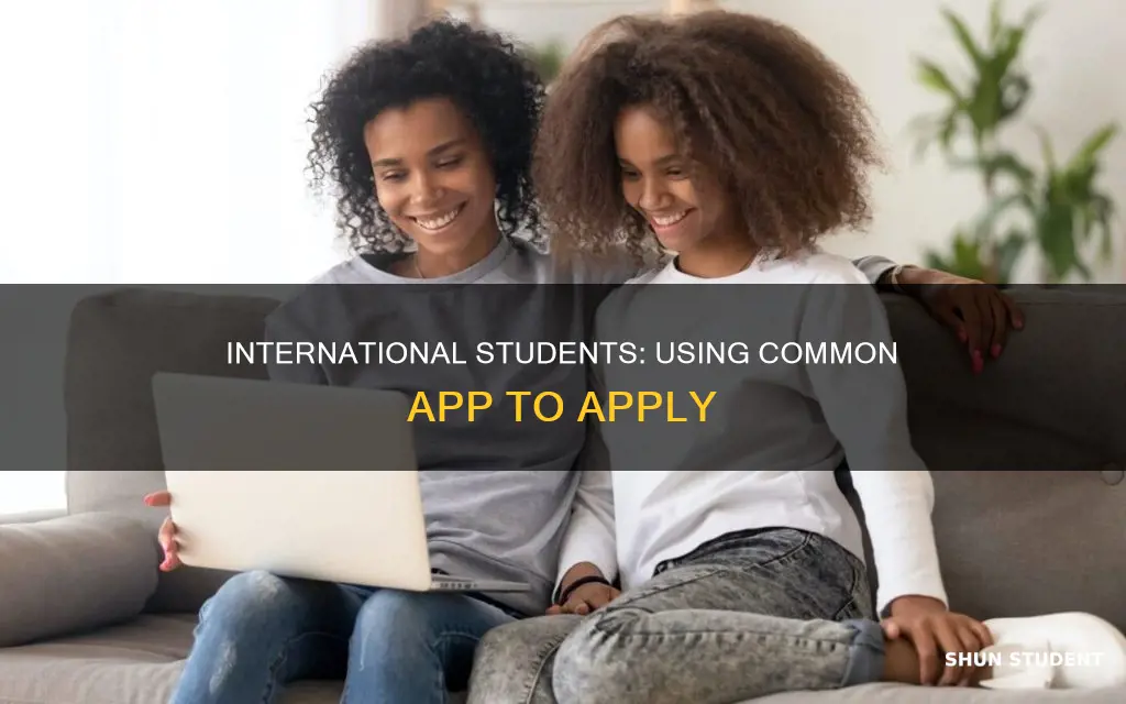 is common app for international students