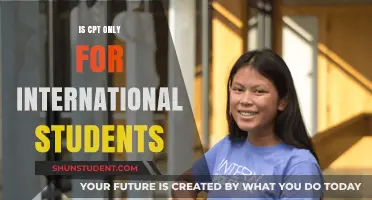 CPT: International Students' Work Opportunity