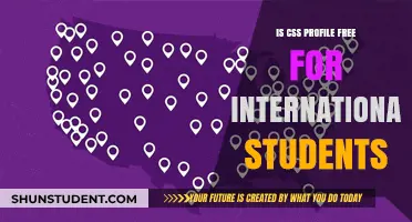CSS Profile: Free for International Students?