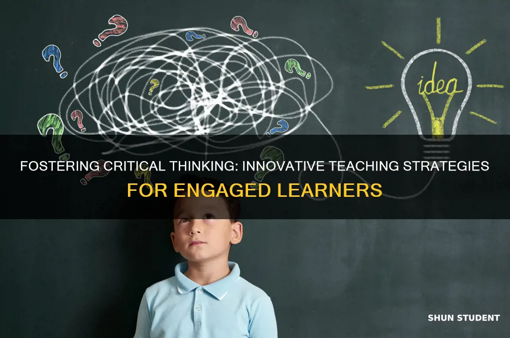 is developing effective teaching methods to promote students thinking