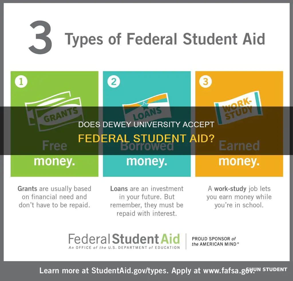 is dewey university eligible for federal student aid
