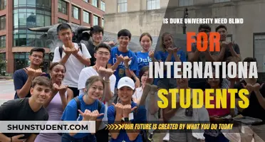 Duke University: Need-Blind for International Students?