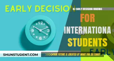 Early Decision: Binding for International Students?