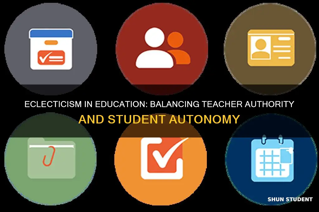 is eclecticism teacher or student centered
