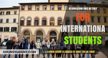 International Students: Free Education in Italy?