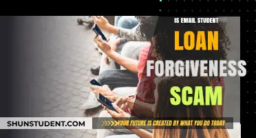 Is Email Student Loan Forgiveness a Scam? Beware Red Flags