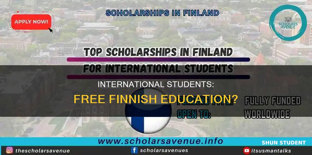 is finland university free for international students