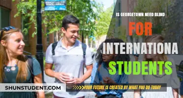 Georgetown's Need-Blind Policy: Does It Include International Students?