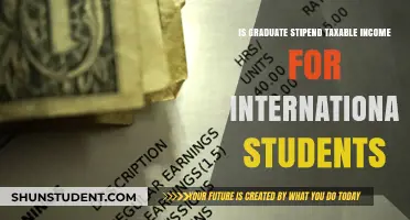Graduate Stipends: Taxable Income for International Students?