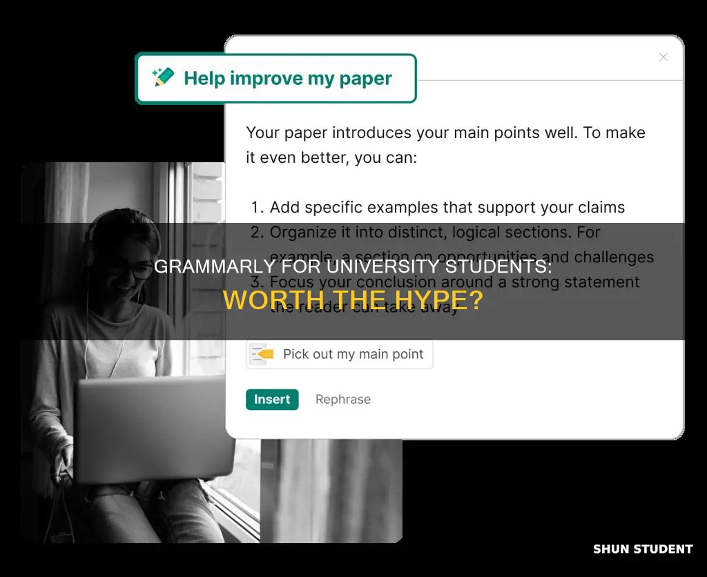 is grammarly worth it for university students