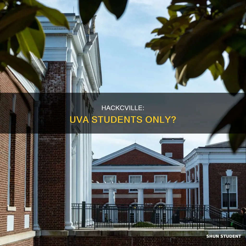 is hackcville for university of virginia students only