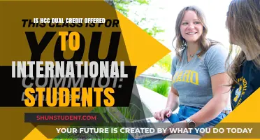 Dual Credit for International Students at HCC: Available?